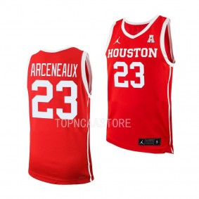Terrance Arceneaux Houston Cougars Red 2022-23 NCAA Basketball Youth Jersey